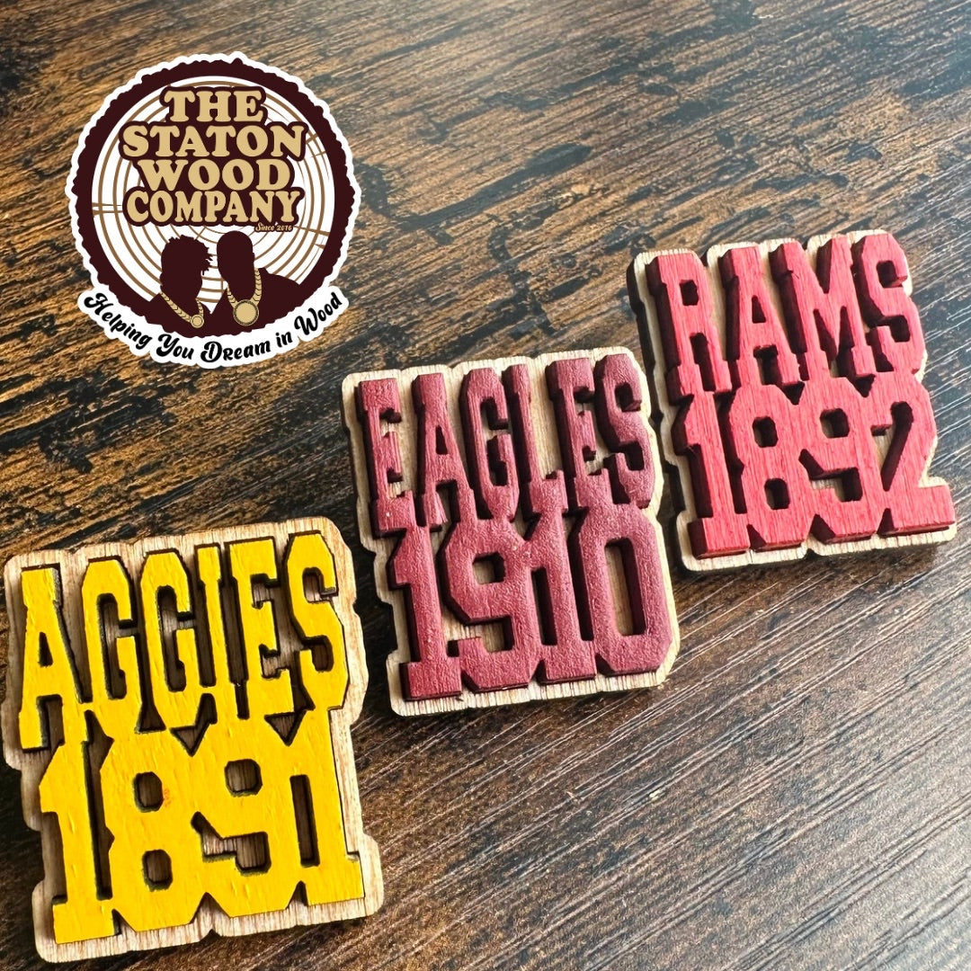 HBCU and Year Lapel Pins