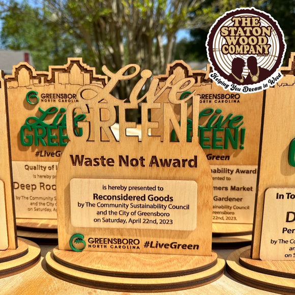 Custom Standing Trophies