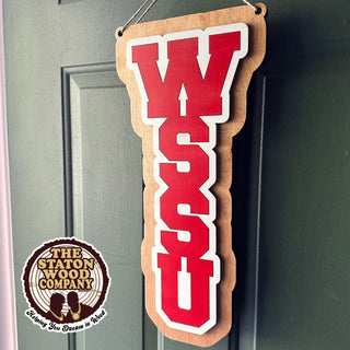 WSSU Door/Wall Hanger