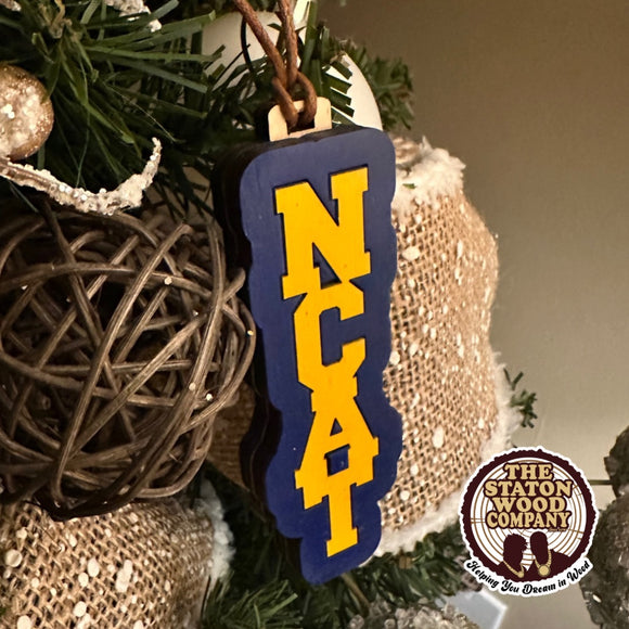 NCAT Ornament