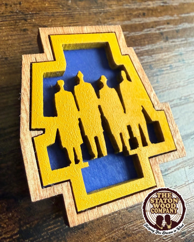 Aggie Four Lapel Pin