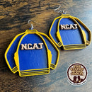 Letterman Jacket Earings-1