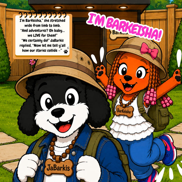 The Adventures of JaBarkis, Barkeisha & BarkLynn: Meet The Staton Barks Crew