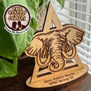 Custom Standing Plaque with Simple Base-1