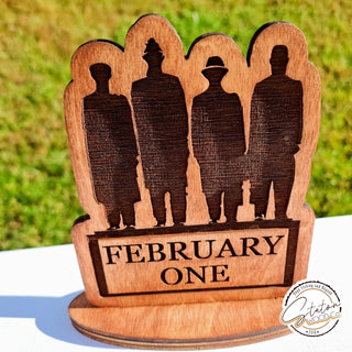 February One Plaque