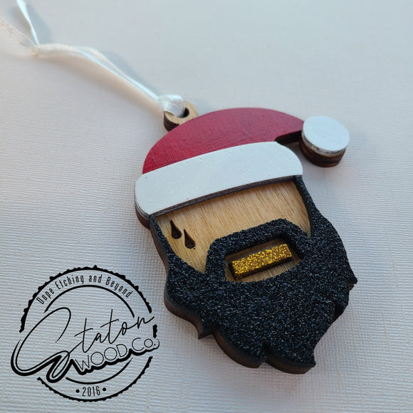 Trap Santa Ornaments