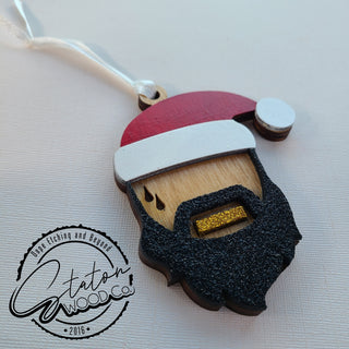 Trap Santa Ornaments