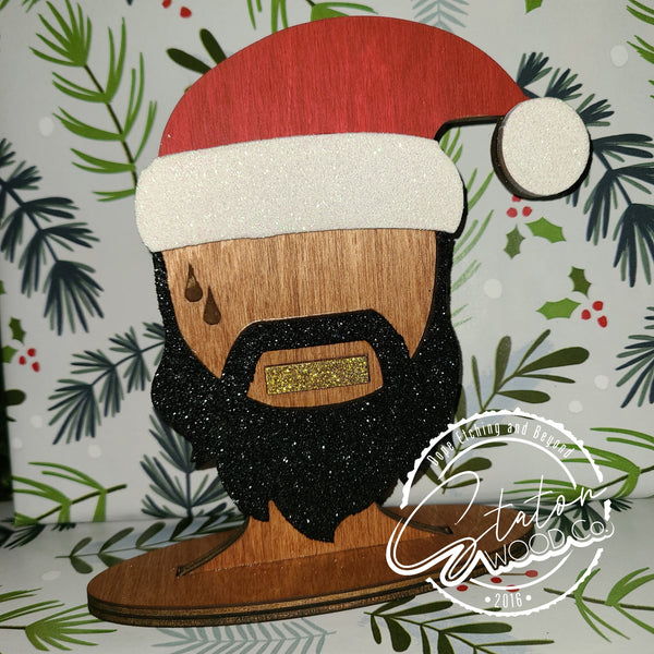 Standing Trap Santa