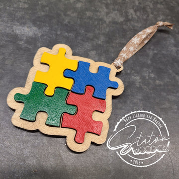 Autism Awareness Ornament
