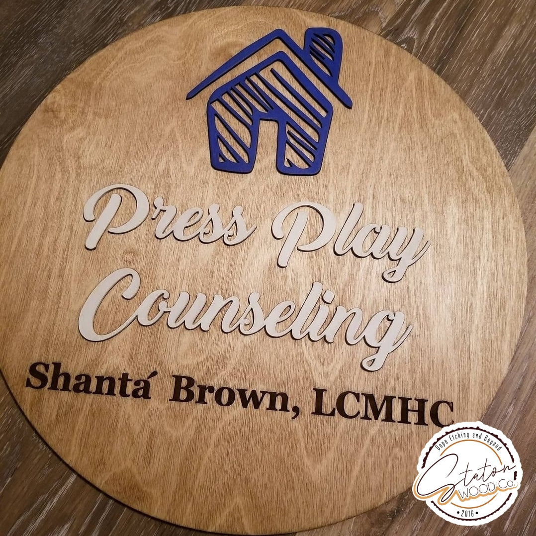 Custom Logo Sign