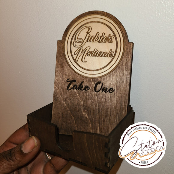 Personalized Business Card Holder