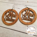 Custom Etched/Cut-out Earrings-2