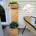 Personalized Porch Planter