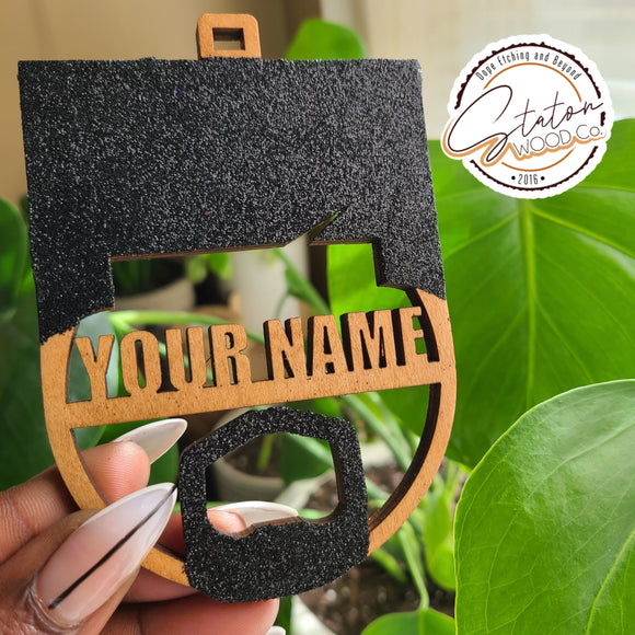 Personalized King Ornament 3