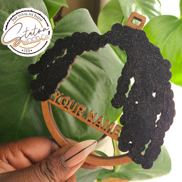 Personalized Queen Ornament 4