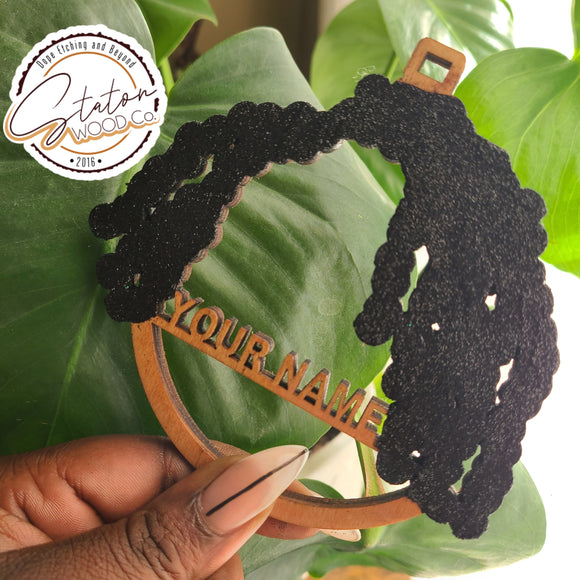 Personalized Queen Ornament 4