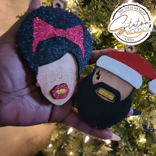 Trap Santa Ornaments 2.0