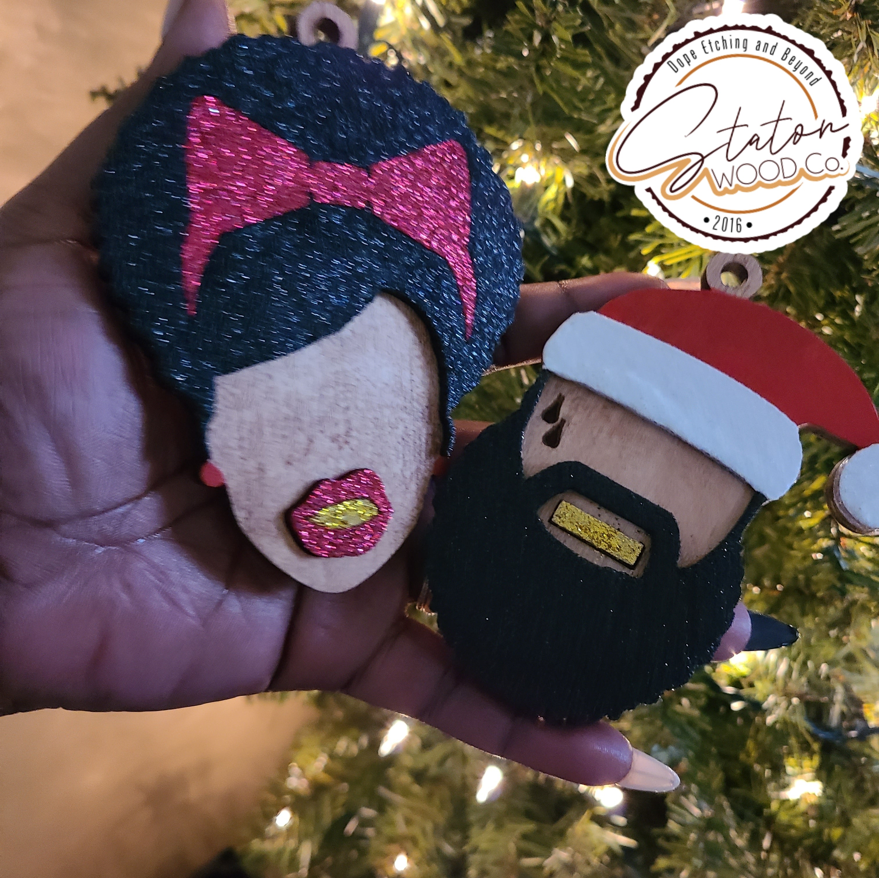 Trap Mrs. Claus Ornaments 2.0