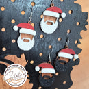 Black Santa 2.0 Earrings-2