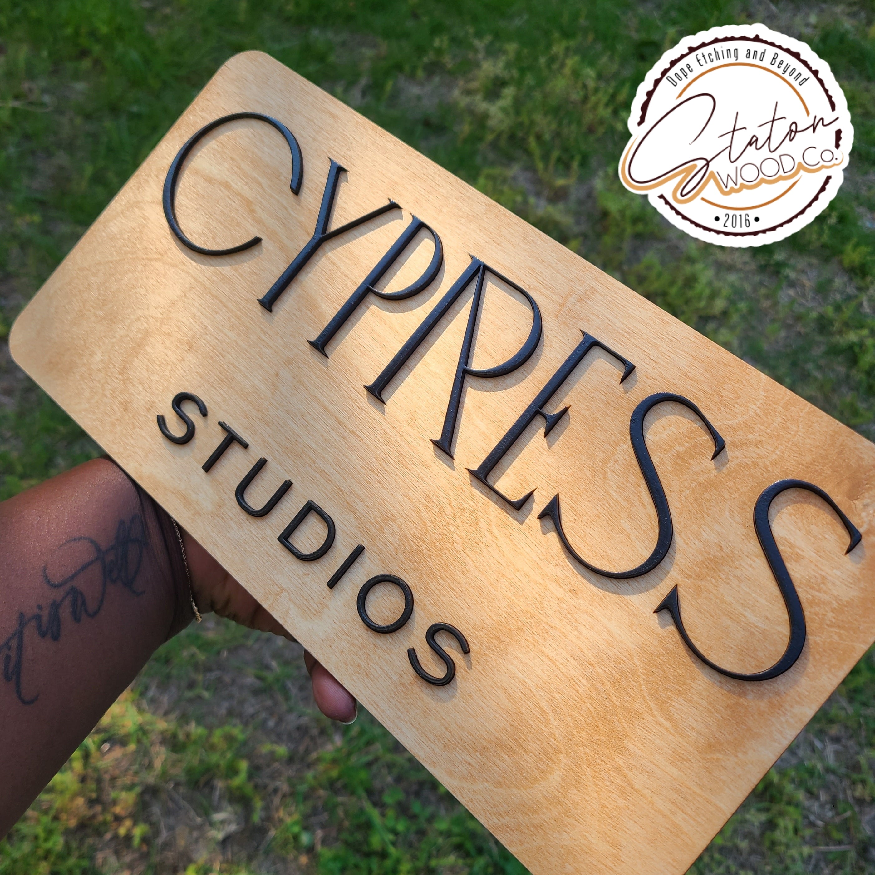 Custom Logo Sign