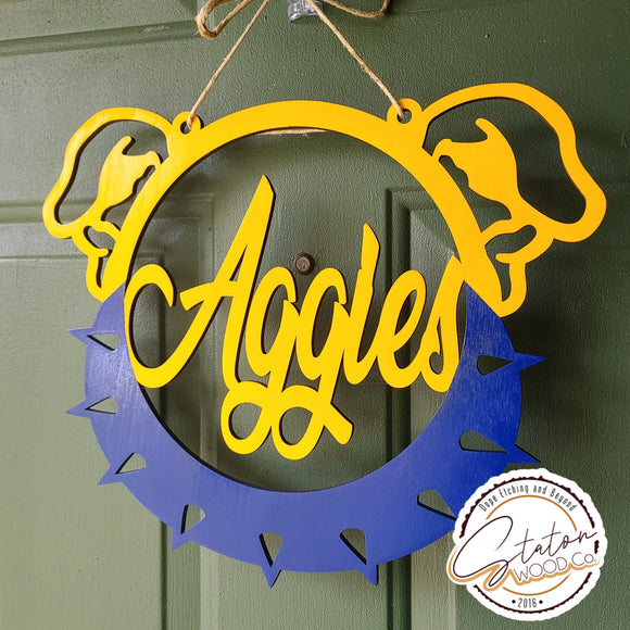 Aggie Dog Door/Wall Hanger