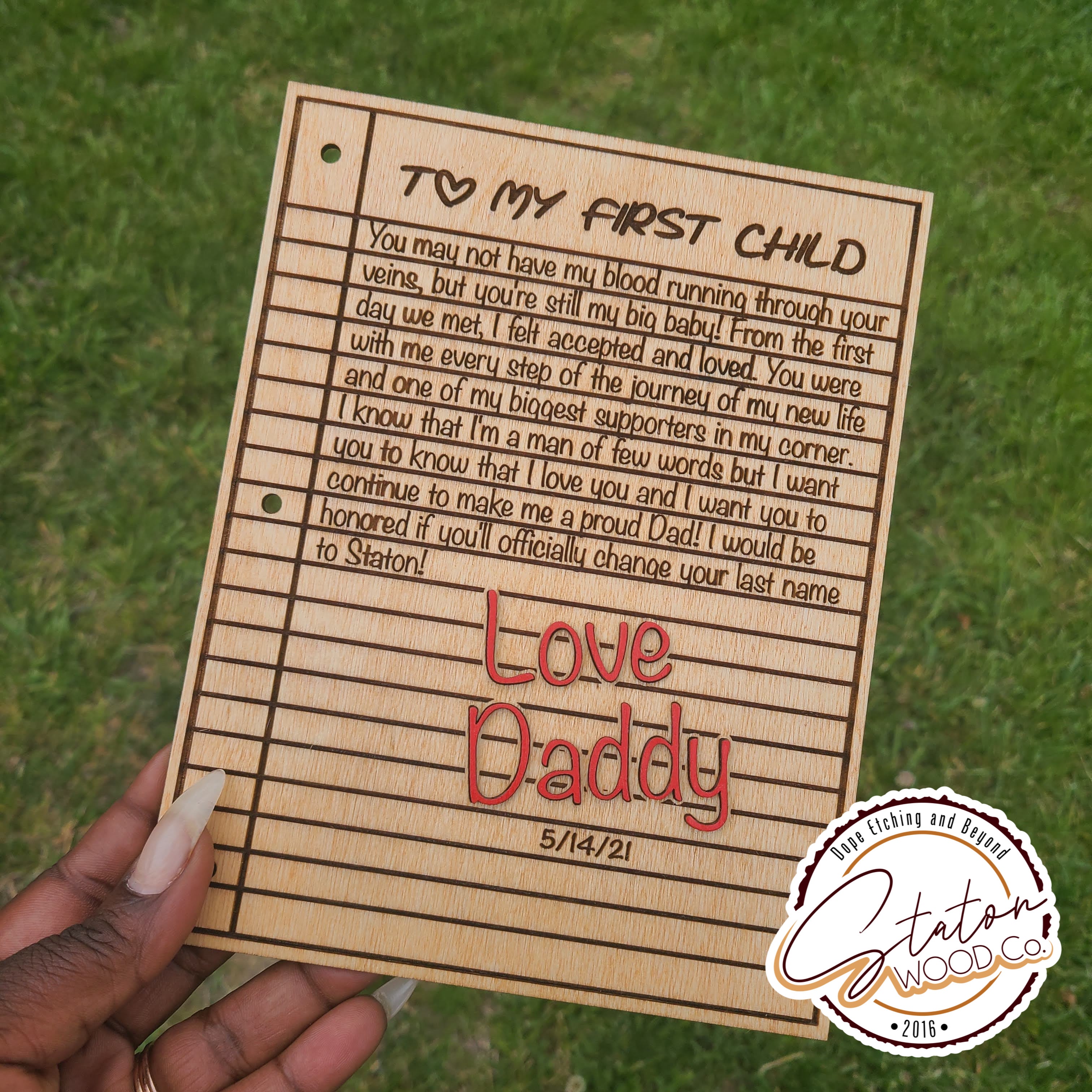 Forever Notes | The Staton Wood Company